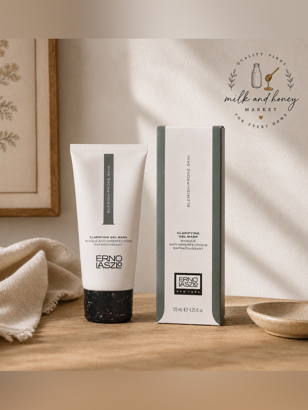 Erno Laszlo Clarifying Gel Mask for Blemish-Prone Skin – 4.25 oz / 125 mL